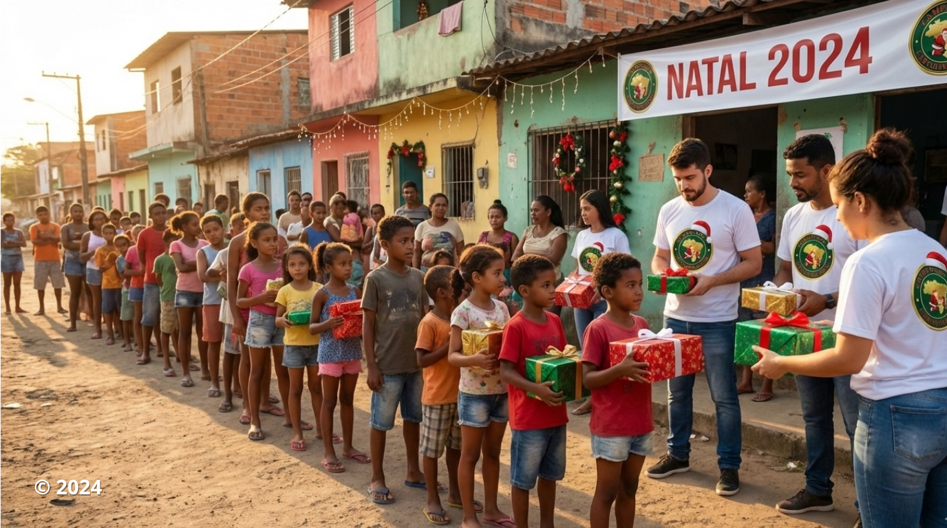 Banner Cartolino - Como nasceu este Natal Solidário